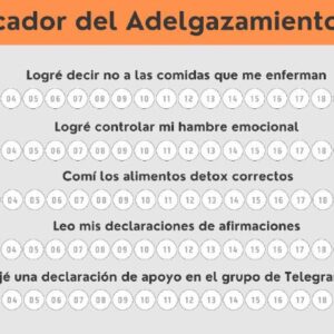 MARCADOR ADELGAZAMIENTO